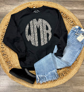 Leopard monogram