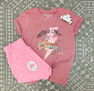 Youth Wild & Free graphic tee